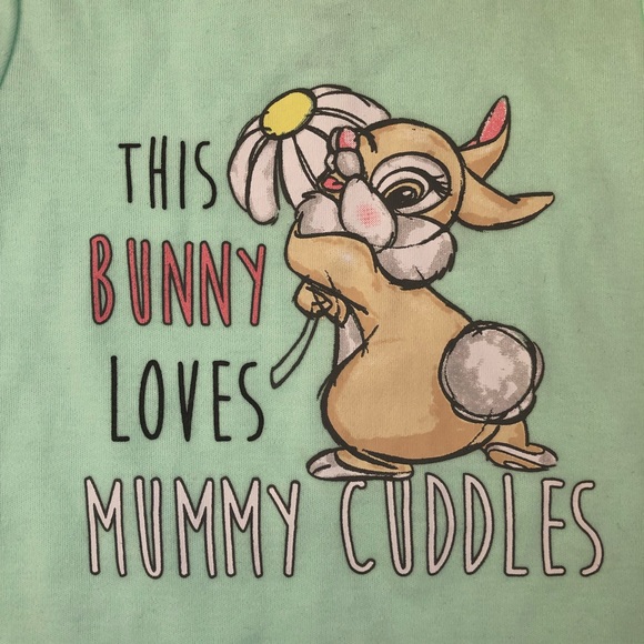 Baby size 0 Two DISNEY Onesies, short sleeve, cotton, Thumper, Bopeep& her sheep - Picture 8 of 13